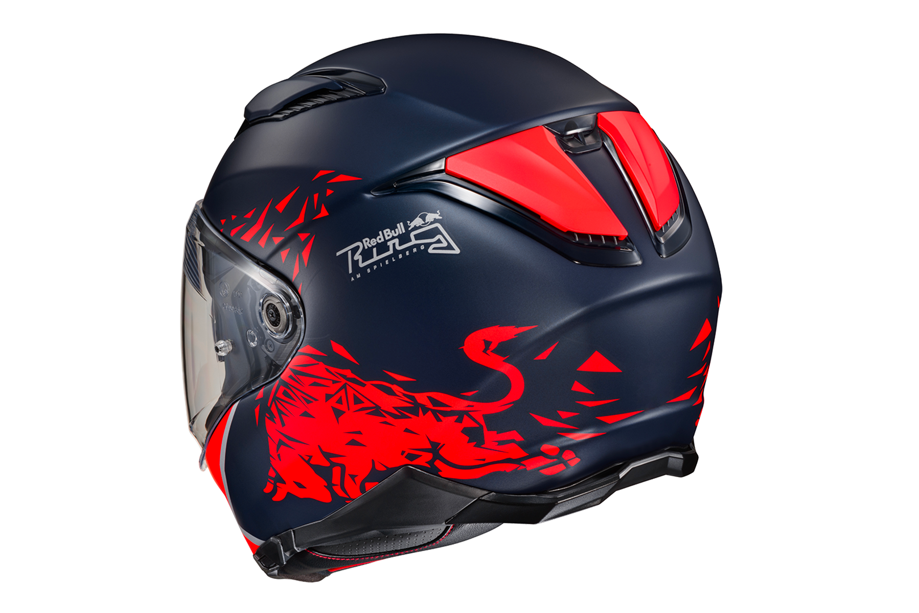 HJC F70 Spielberg Redbull Ring Fiberglass MC21SF Red Blue Full Face Helmet