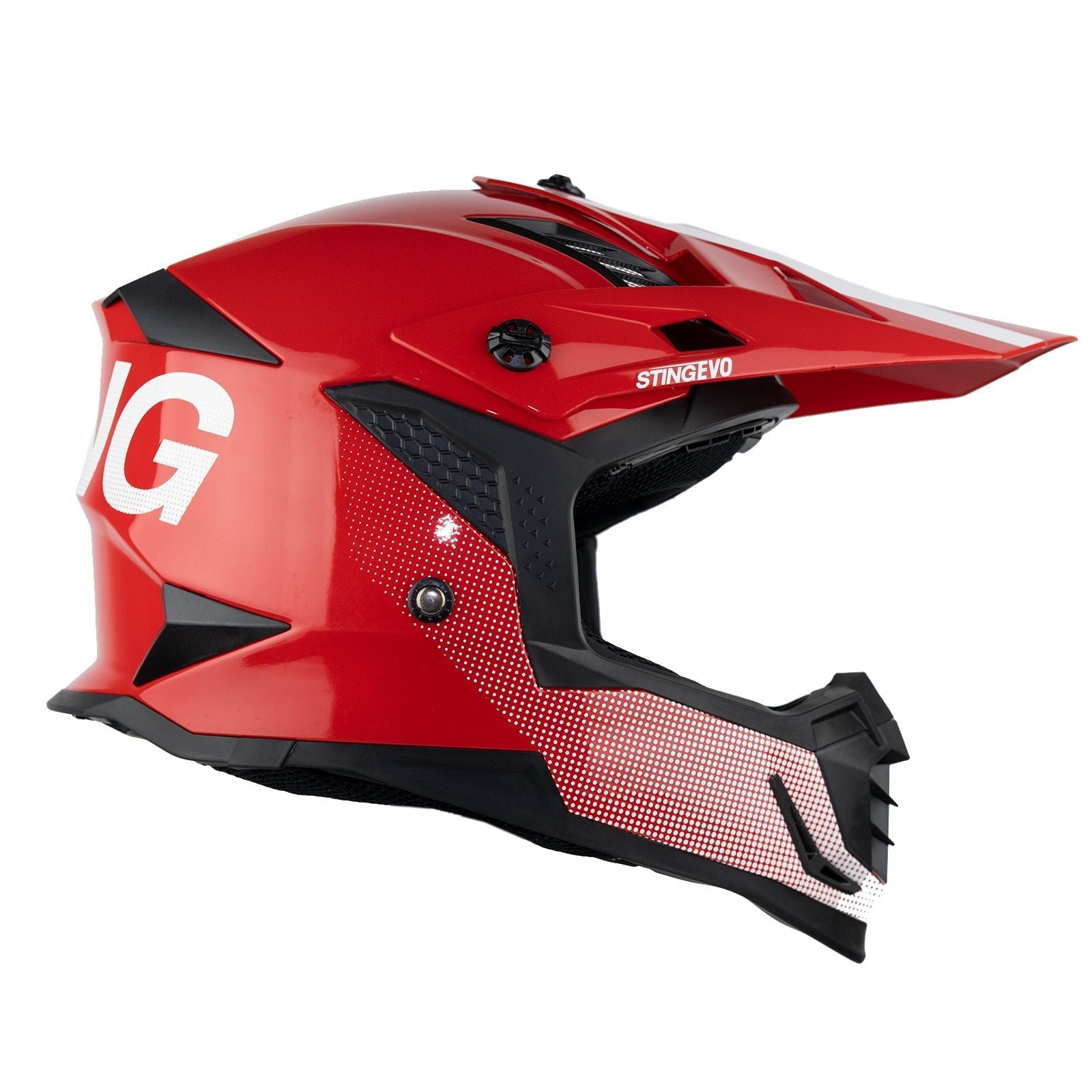 G-Mac Sting Evo ACU Approved Motocross Motorcycle MX Off Road Helmet