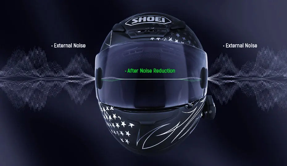 Motorcycle Bluetooth Headset - Lexin B4FM